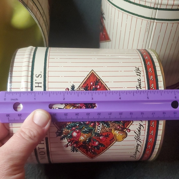 Mother Earth's Red and White Decorative Canisters - Picture 15 of 16